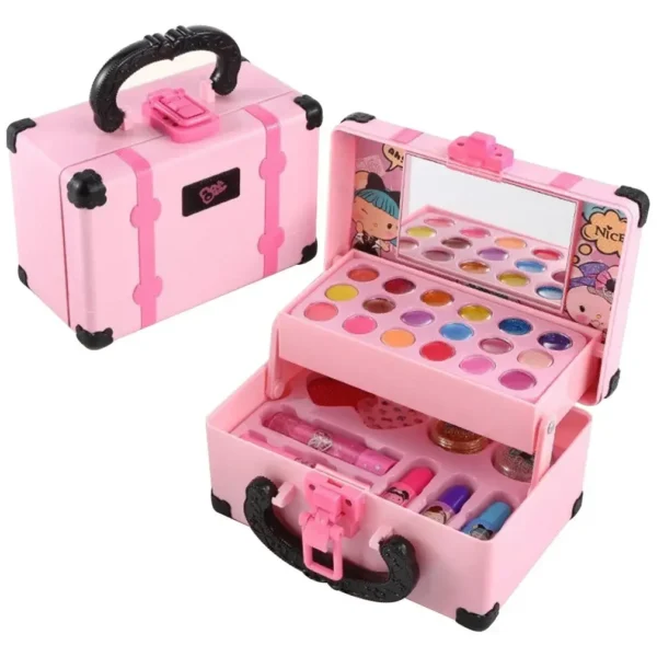 Princess Kids Makeup Kit – Safe & Non-Toxic Pretend Play Cosmetic Set for Girls